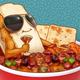 Illustration for article titled Hear me out: Dip peanut butter sandwiches in chili